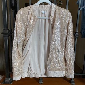 Honey Punch sequin jacket